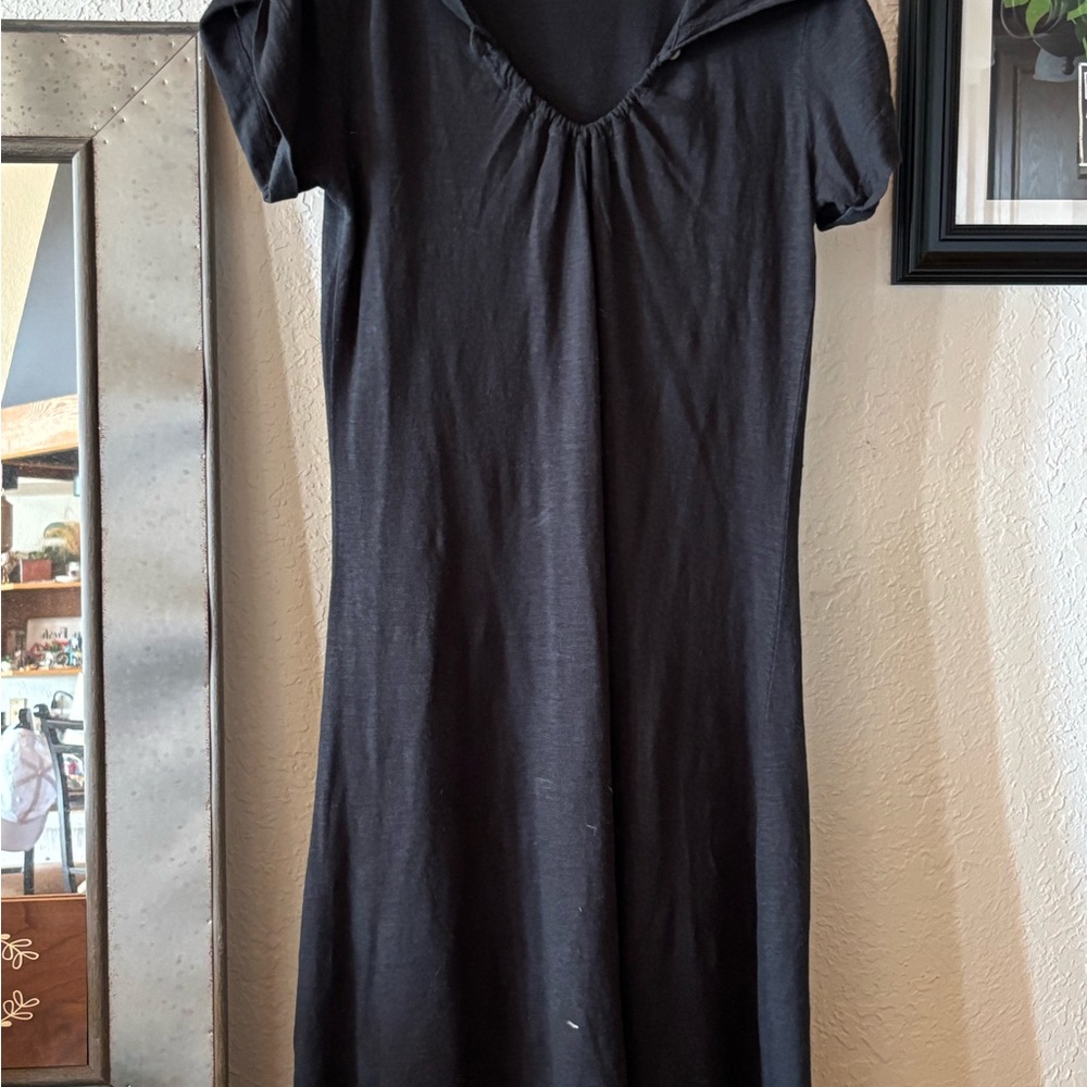 Black Gramicci Hoody Dress
